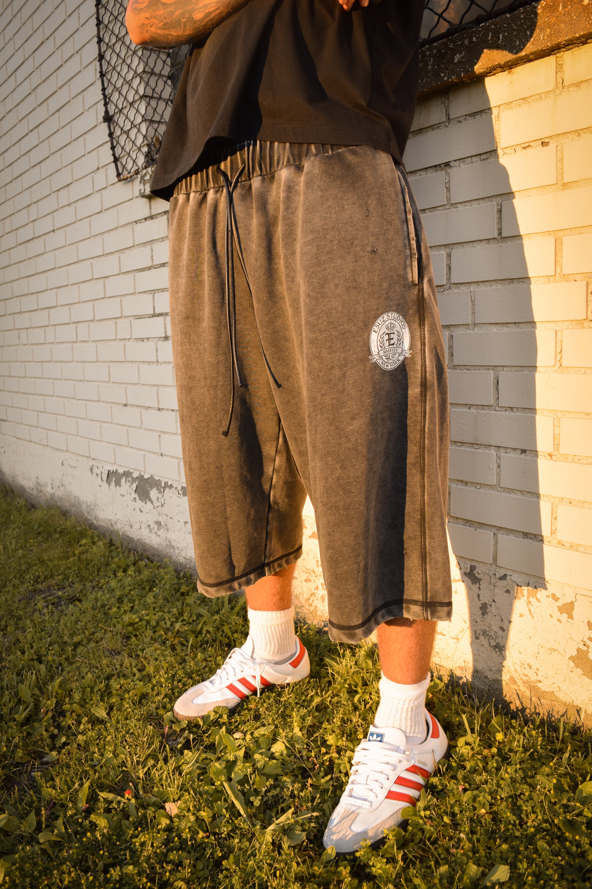 'I Heart Materialistic Things' Baggy Shorts