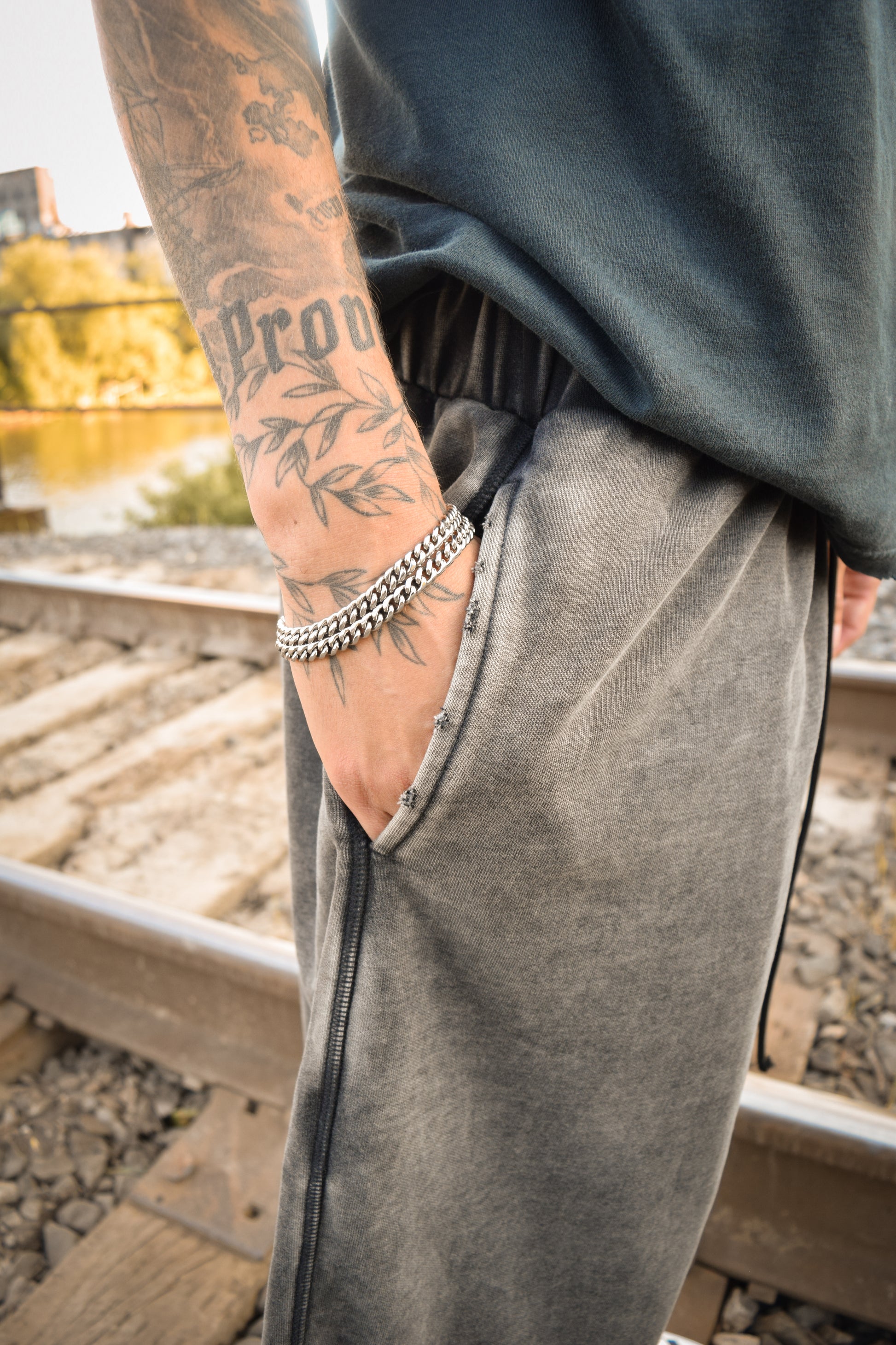 'I Heart Materialistic Things' Baggy Shorts